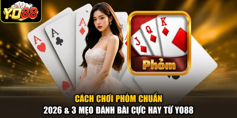 Cách Chơi Phỏm Chuẩn 2026 & 3 Mẹo Đánh Bài Cực Hay Từ Yo88