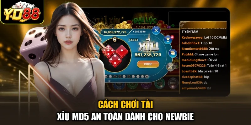 Cách chơi tài xỉu MD5 an toàn dành cho Newbie