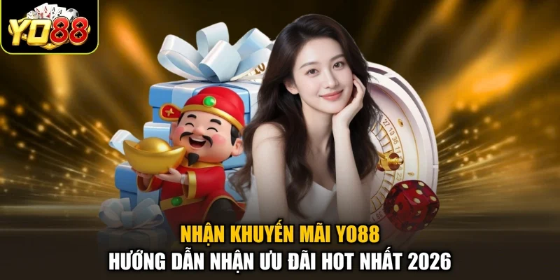Nhận Khuyến Mãi Yo88 – Hướng Dẫn Nhận Ưu Đãi Hot Nhất 2026
