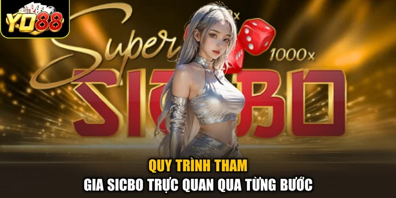 Quy trình tham gia Sicbo trực quan qua từng bước